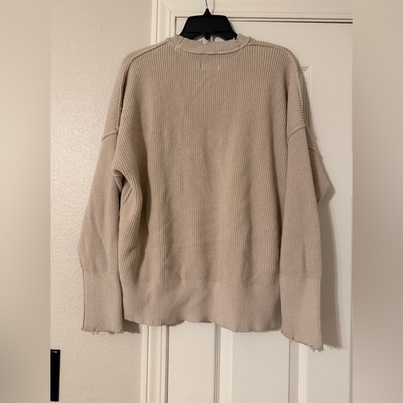Pistola Women's Beige Crewneck Sweater - Picture 2 of 4